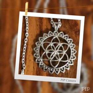 Unique Pewter Necklace